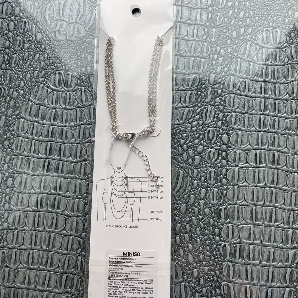 Triple String Necklace - Picture 3 of 3